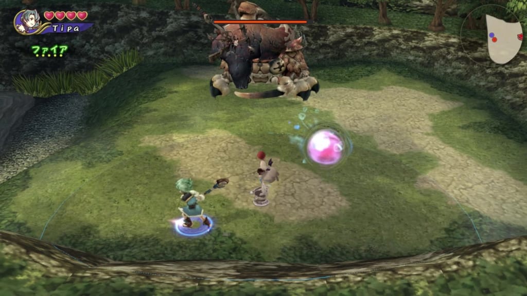 Final Fantasy Crystal Chronicles: Remastered Edition - Giant Crab Boss - Move around the field