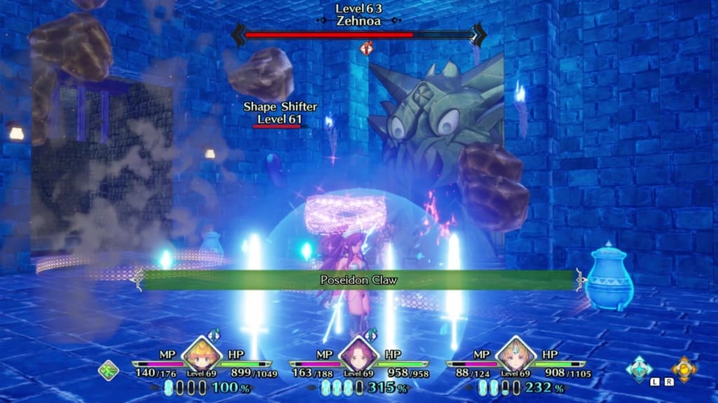 Trials of Mana Remake - Zehnoa Rematch - Enchant Water Element