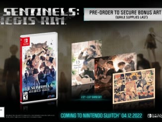 13 Sentinels: Aegis Rim Pre Order Bonus for Nintendo Switch