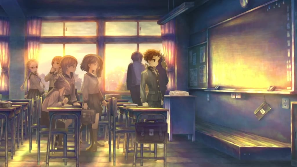 13 Sentinels: Aegis Rim - Juro Kurabe Remembrance Daily Life Event Sakura High School - Class 1-B