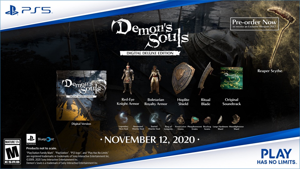 Demon's Souls Remake - Digital Deluxe Edition