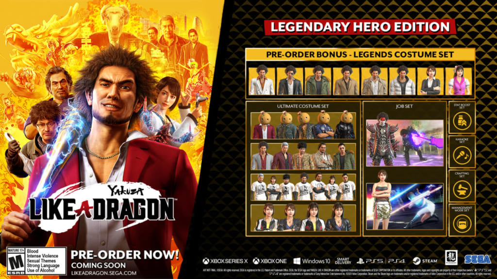 Yakuza: Like a Dragon - Legendary Hero Edition