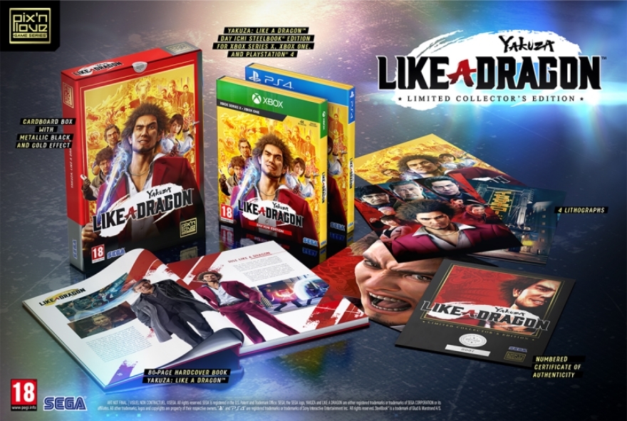 Yakuza: Like a Dragon - Game Editions – SAMURAI GAMERS