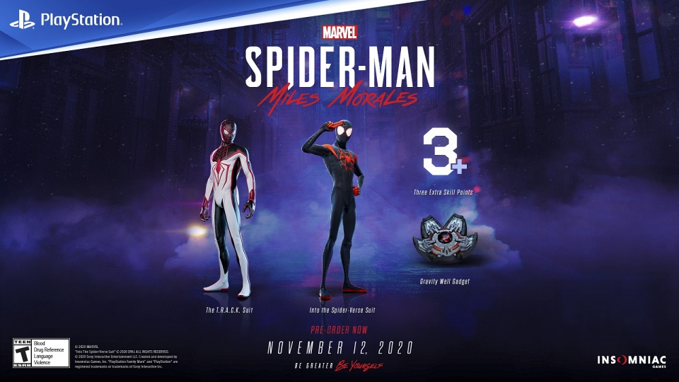 Marvel's Spider-Man: Miles Morales - Pre-order Bonuses