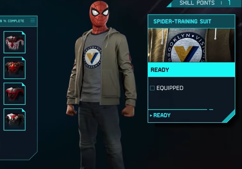 Marvel's Spider-Man: Miles Morales - Spider Training Suit
