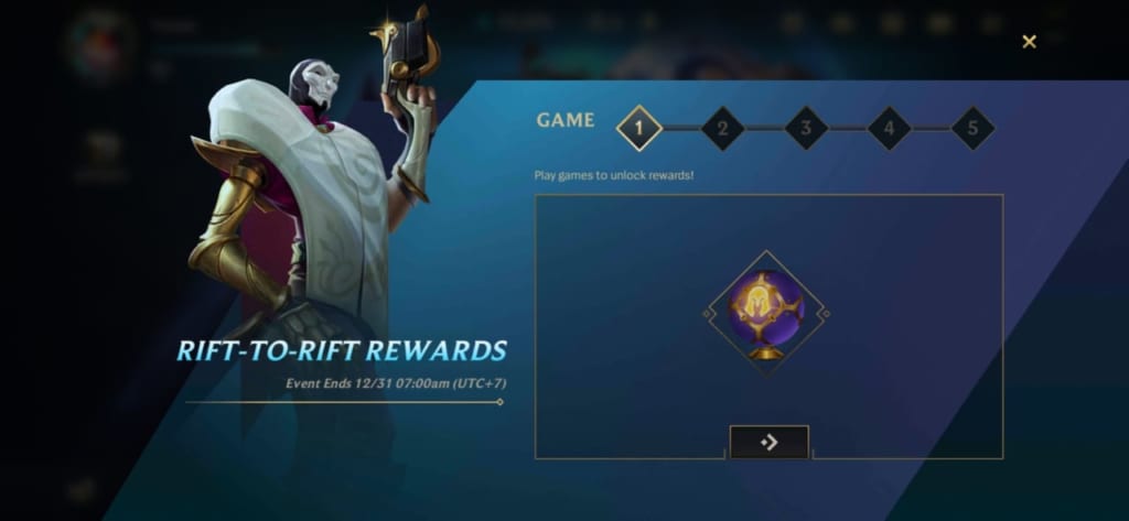 League of Legends: Wild Rift - Rift to Rift Event Rewards