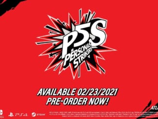 Persona 5 Strikers - English version release date
