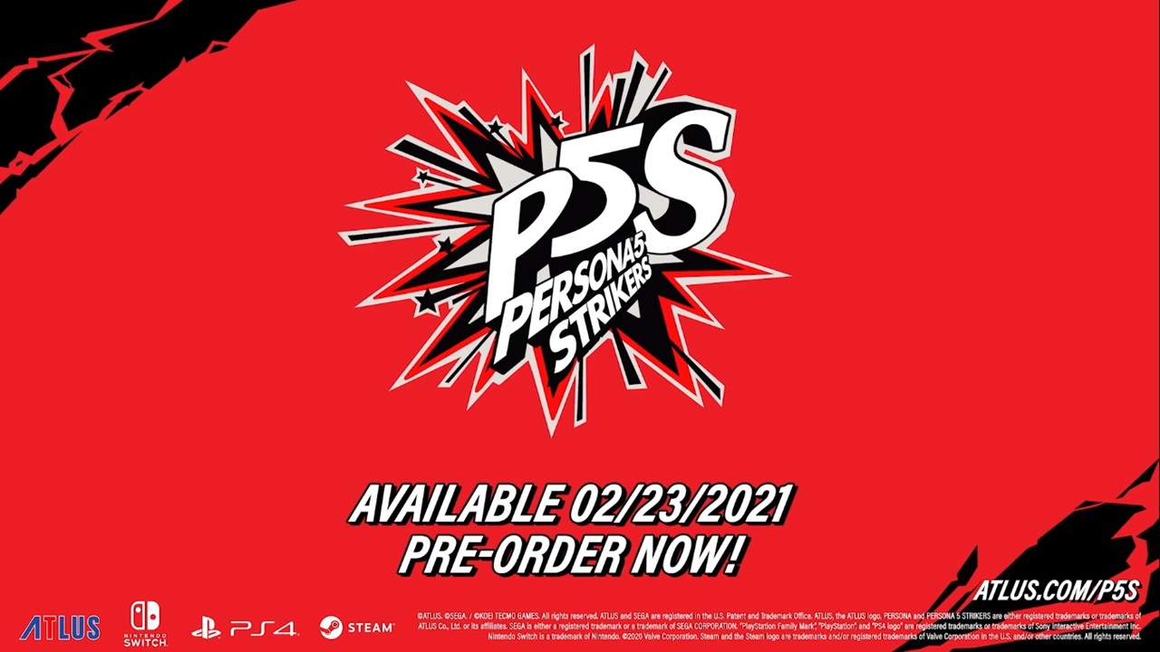 Persona 5 Strikers - PlayStation Plus January 2022 includes P5S – SAMURAI  GAMERS