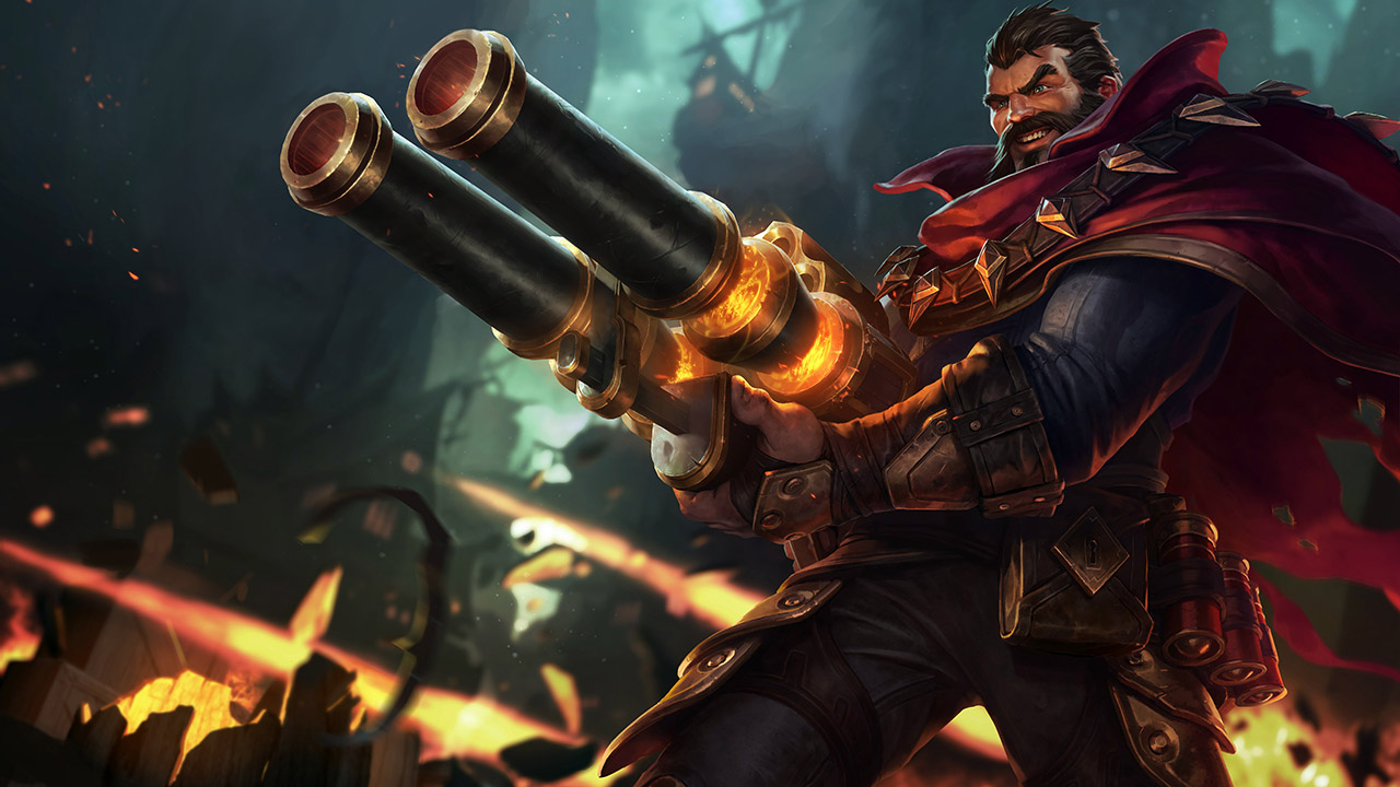 League of Legends: Wild Rift - Graves Champion Stats and Abilities