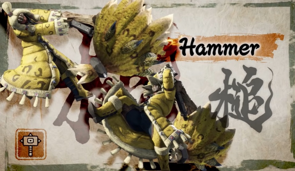 Monster Hunter Rise - Hammer Weapon List