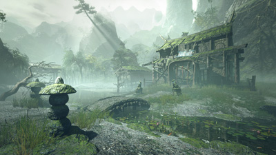 Monster Hunter Rise - Shrine Ruins Locale Map