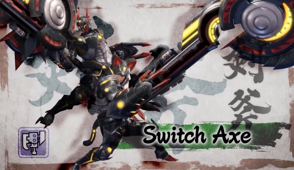 Monster Hunter Rise - Switch Axe Weapon