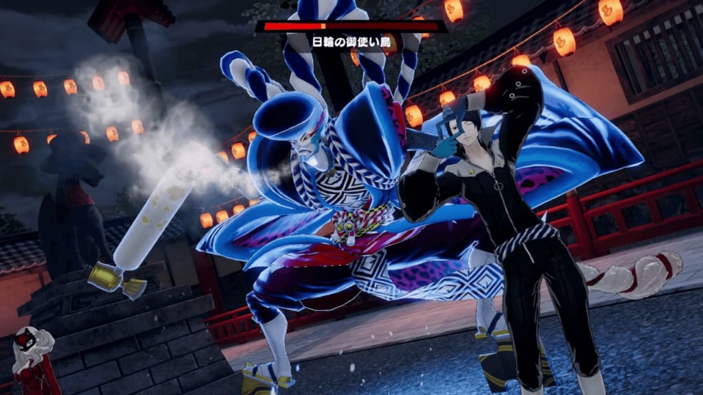 Persona 5 Strikers - Kyoto Jail Dire Shadow Sun’s Emissary Yatagarasu Use Showtime Attack