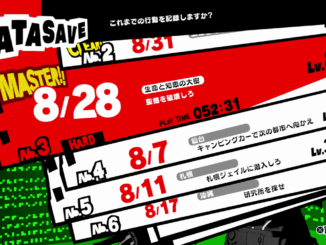 Persona 5 Strikers - New Game Plus Clear Save File