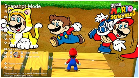 Super Mario 3D World + Bowser's Fury - Snapshot Mode