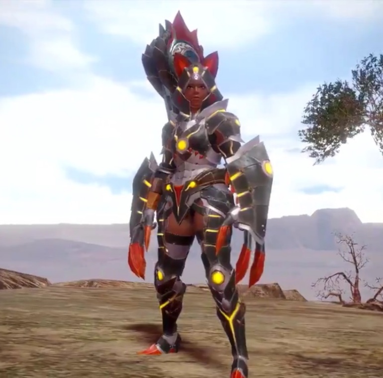 Monster Hunter Rise - Almudron Armor Set (Female)