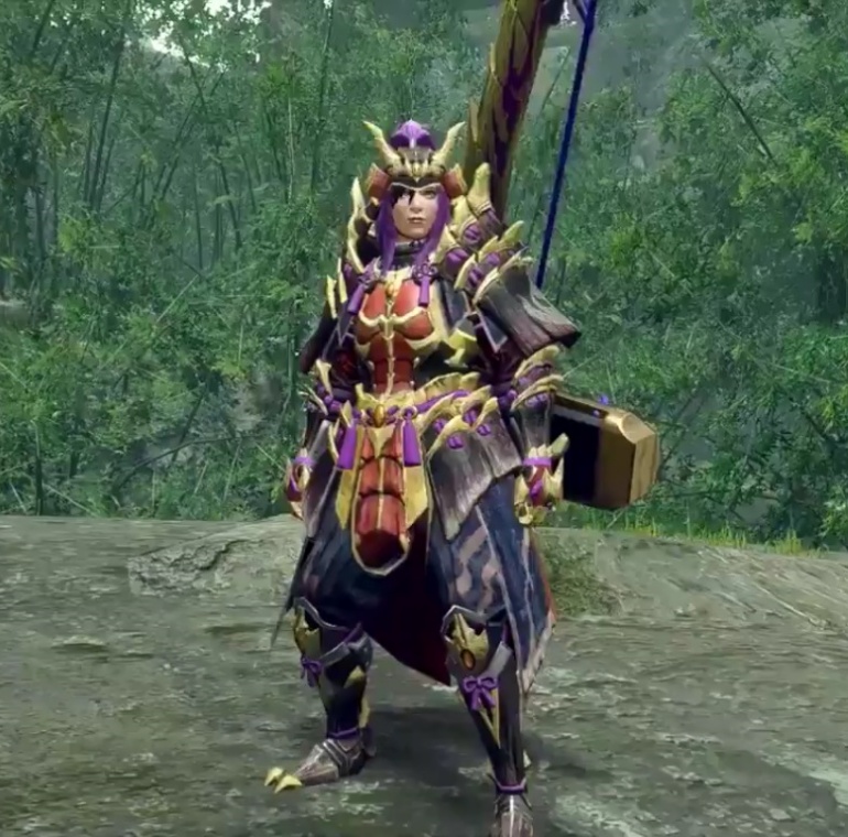 Monster Hunter Rise - Magnamalo Armor Set (Female)