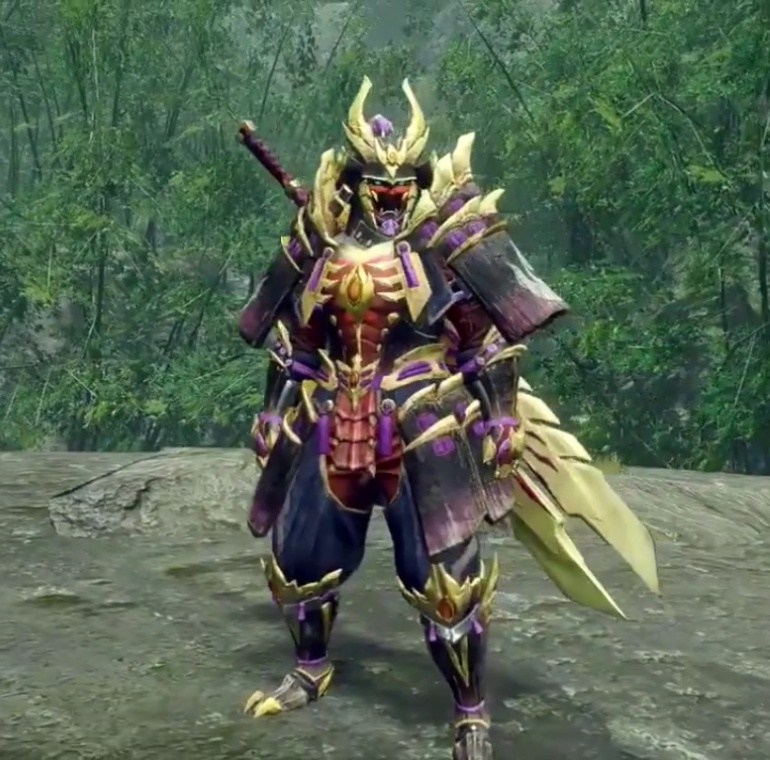Monster Hunter Rise - Magnamalo Armor Set (Male)