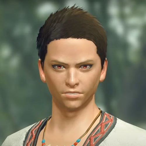 Monster Hunter Rise - Male Character Hair Style 1