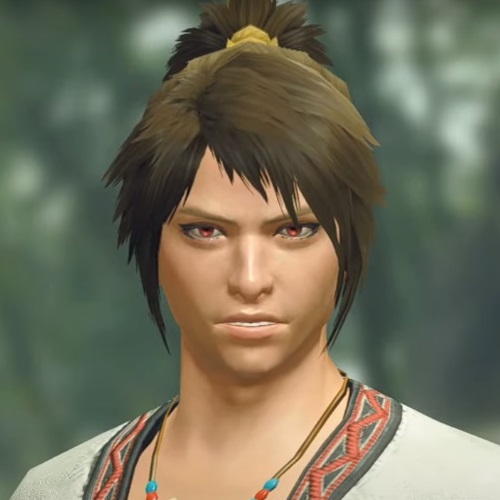Monster Hunter Rise - Male Character Hair Style 11