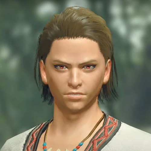 Monster Hunter Rise - Male Character Hair Style 13