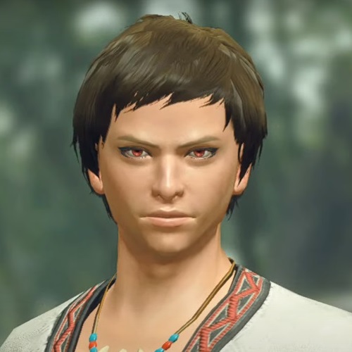 Monster Hunter Rise - Male Character Hair Style 14