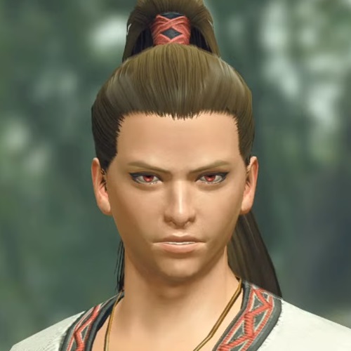 Monster Hunter Rise - Male Character Hair Style 21