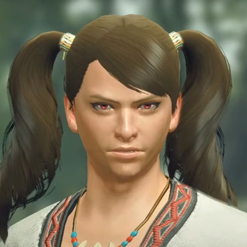 Monster Hunter Rise - Male Character Hair Style 22