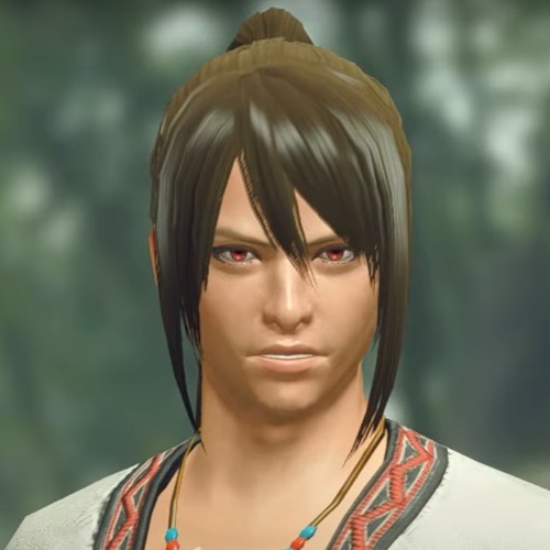 Monster Hunter Rise - Male Character Hair Style 24
