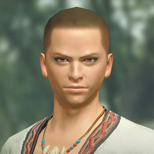 Monster Hunter Rise - Male Character Hair Style 3