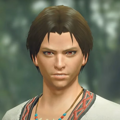 Monster Hunter Rise - Male Character Hair Style 4