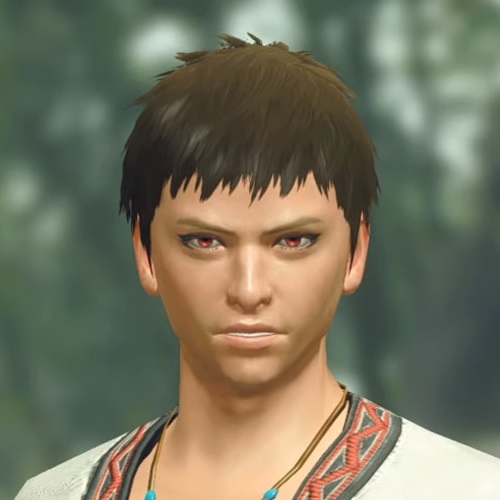 Monster Hunter Rise - Male Character Hair Style 5