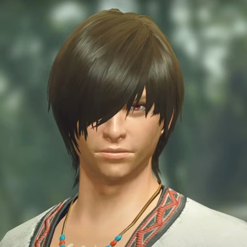 Monster Hunter Rise - Male Character Hair Style 7