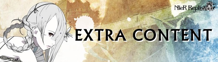 NieR Replicant Remaster - Extra Content Banner