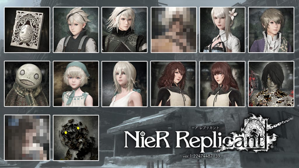 NieR Replicant Remaster - Game Editions