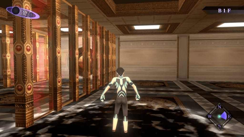 Shin Megami Tensei III: Nocturne HD Remaster - Labyrinth of Amala Deep Zone First Kalpa B1F North Entrance Pitfall