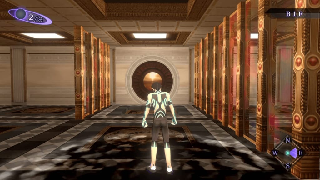 Shin Megami Tensei III: Nocturne HD Remaster - Labyrinth of Amala Deep Zone First Kalpa B1F North Entrance Pitfall 3