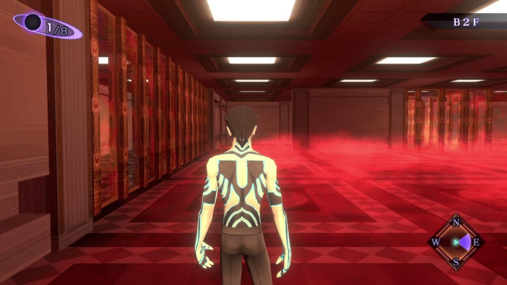 Shin Megami Tensei III: Nocturne HD Remaster - Labyrinth of Amala Deep Zone First Kalpa B2F Southeast Dropdown 1