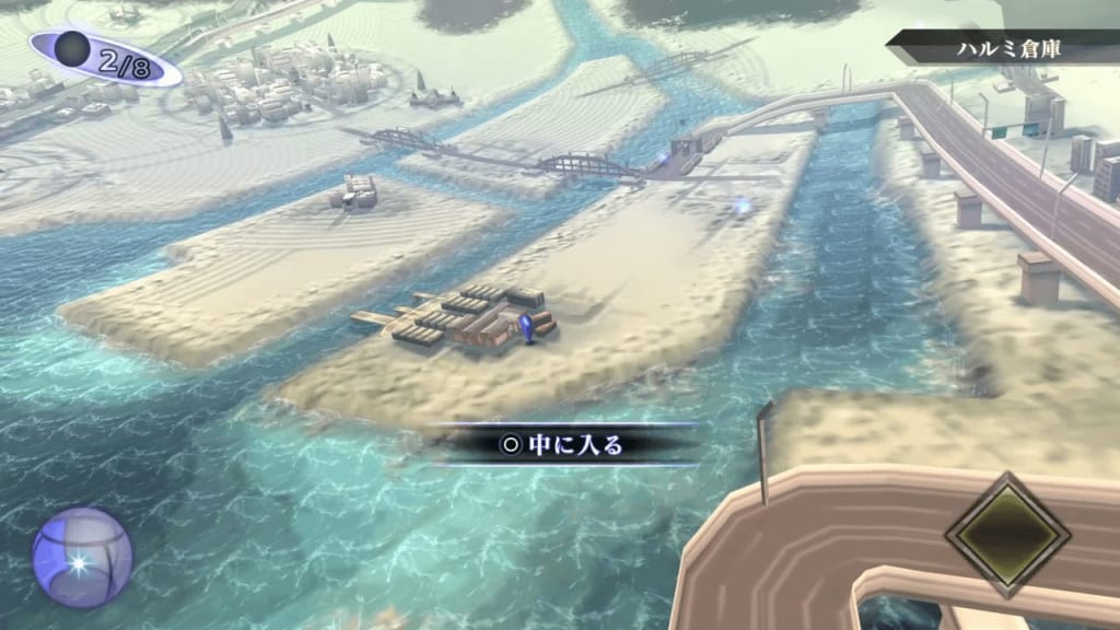 Shin Megami Tensei III: Nocturne HD Remaster - Harumi Warehouse Entrance Map Location