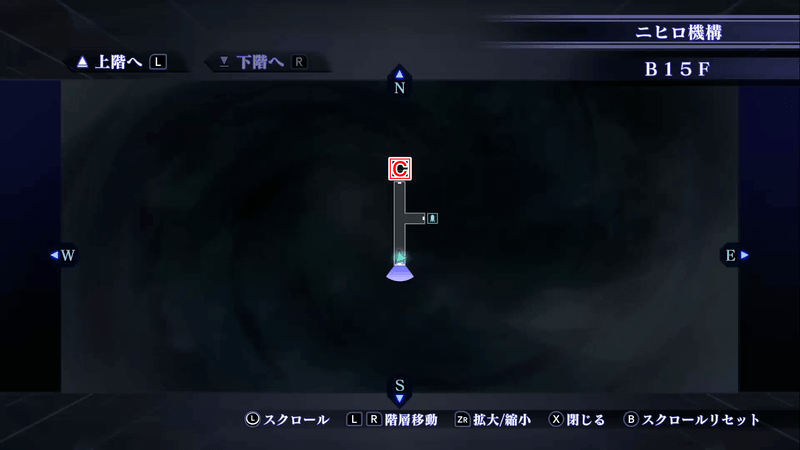 Shin Megami Tensei III: Nocturne HD Remaster - Assembly of Nihilo B15F Map Location