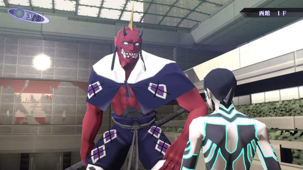 Shin Megami Tensei III: Nocturne HD Remaster - Oni Demon Boss Battle