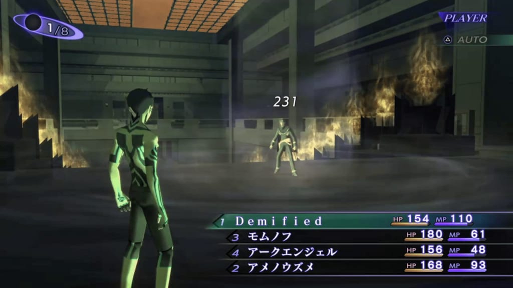 Shin Megami Tensei III: Nocturne HD Remaster - Raidou Mantra HQ Demon Boss Use Force Attacks