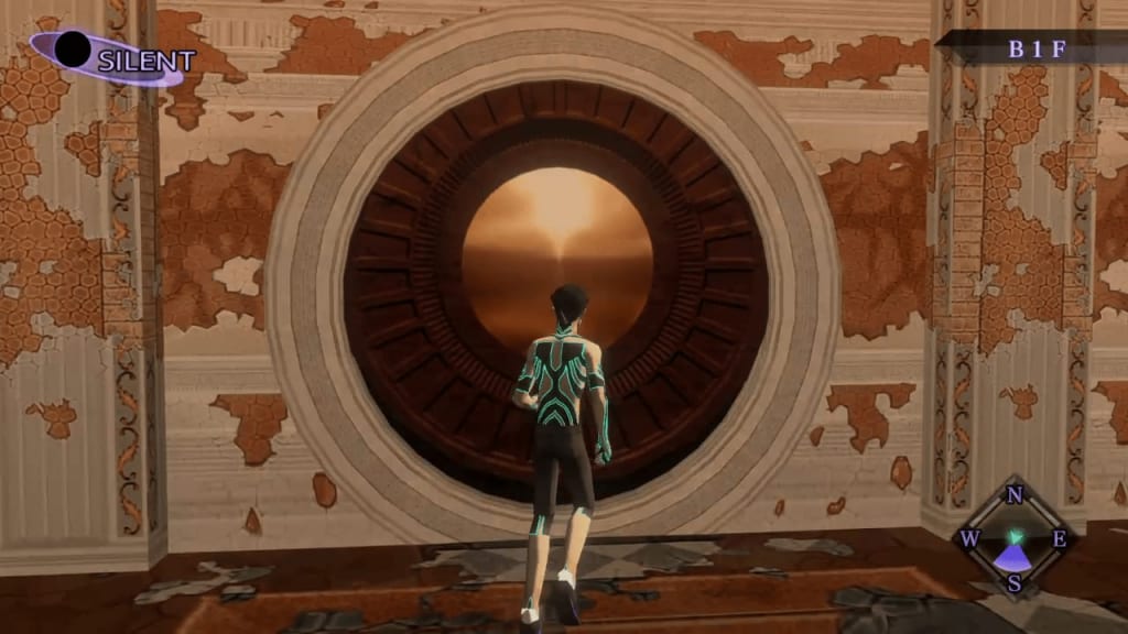 Shin Megami Tensei III: Nocturne HD Remaster - Labyrinth of Amala Deep Zone Second Kalpa West Wall Center Middle Door