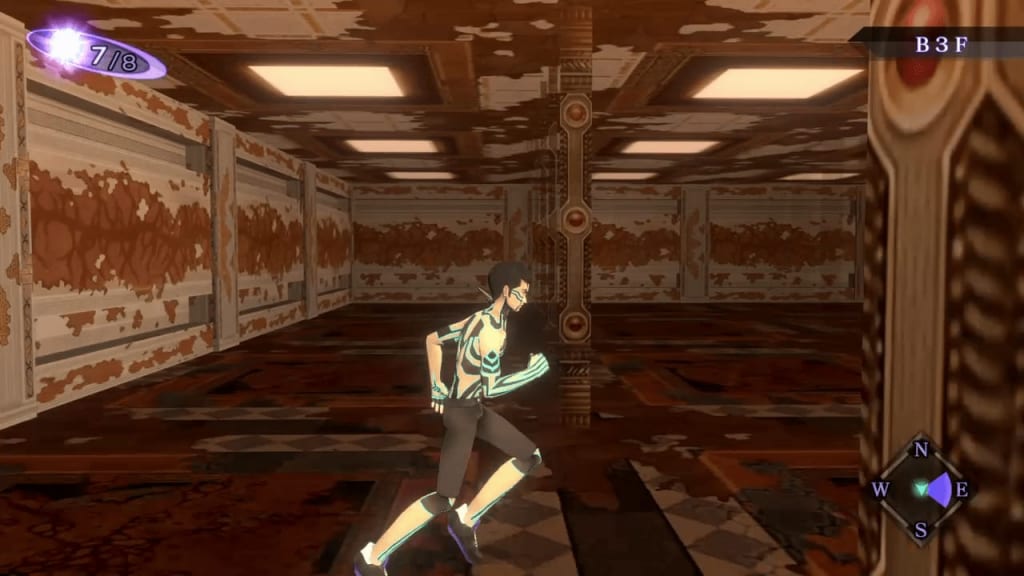 Shin Megami Tensei III: Nocturne HD Remaster - Labyrinth of Amala Deep Zone Second Kalpa B3F Middle Area First Maze Panel 11
