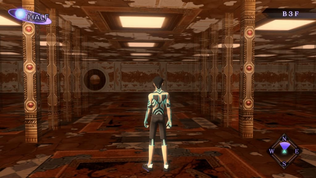 Shin Megami Tensei III: Nocturne HD Remaster - Labyrinth of Amala Deep Zone Second Kalpa B3F Middle Area First Maze Panel 4