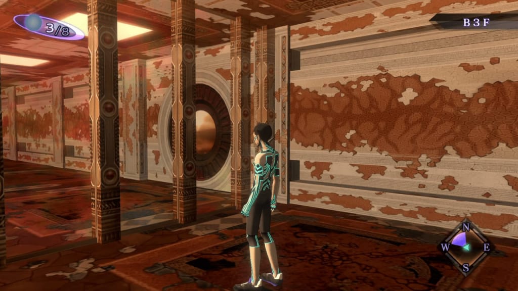 Shin Megami Tensei III: Nocturne HD Remaster - Labyrinth of Amala Deep Zone Second Kalpa B3F Middle Area Second Maze Panel 1