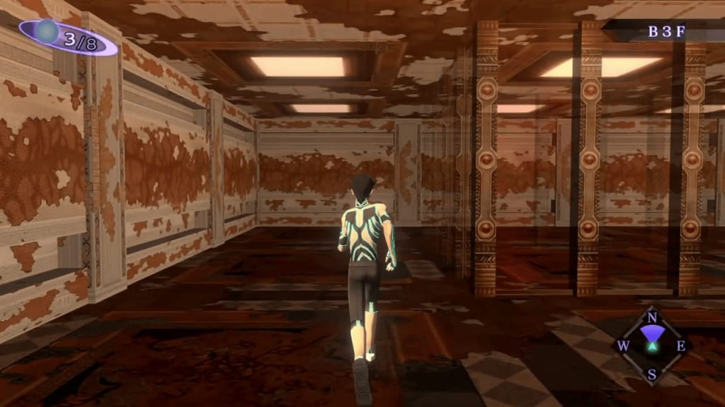 Shin Megami Tensei III: Nocturne HD Remaster - Labyrinth of Amala Deep Zone Second Kalpa B3F Middle Area Second Maze Panel 16