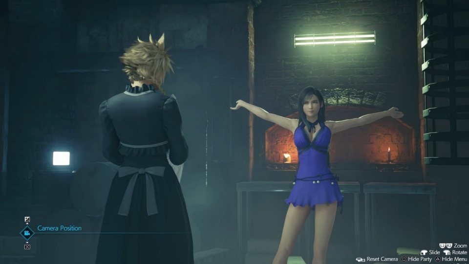 Final Fantasy 7 Remake mod adds the camera from PlayStation