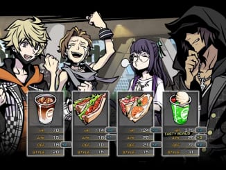 NEO: The World Ends with You Food-List