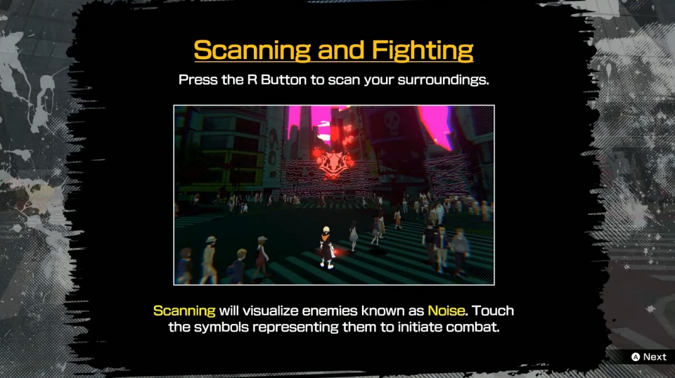 NEO: The World Ends With You - Scanning
